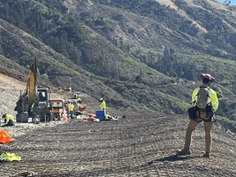 Photo of construction staff working at project site