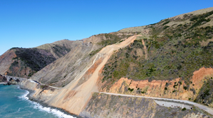 Photo showing extent of Regent's Slide