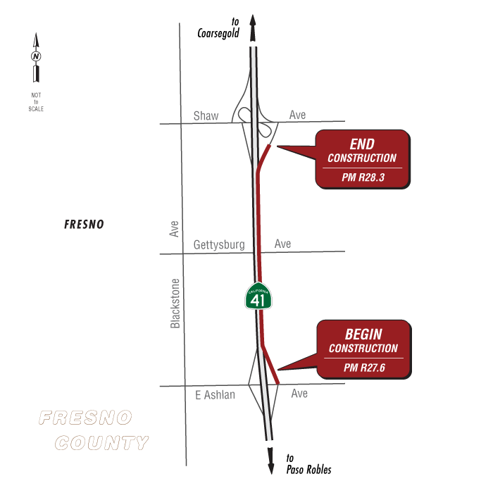 Graphic of project location map