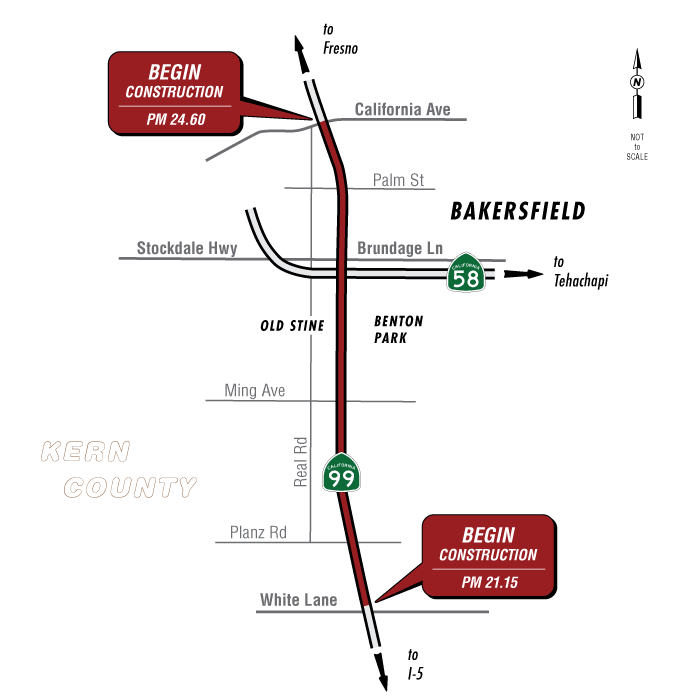 Graphic of project location map.
