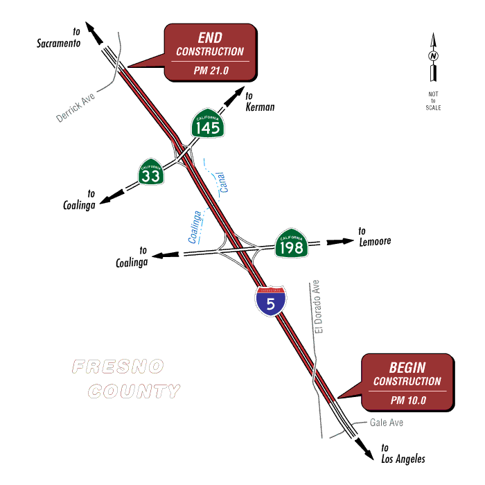 Graphic of project location map.