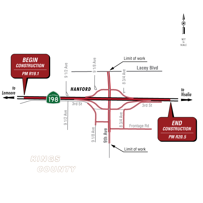 Graphic of project location map.