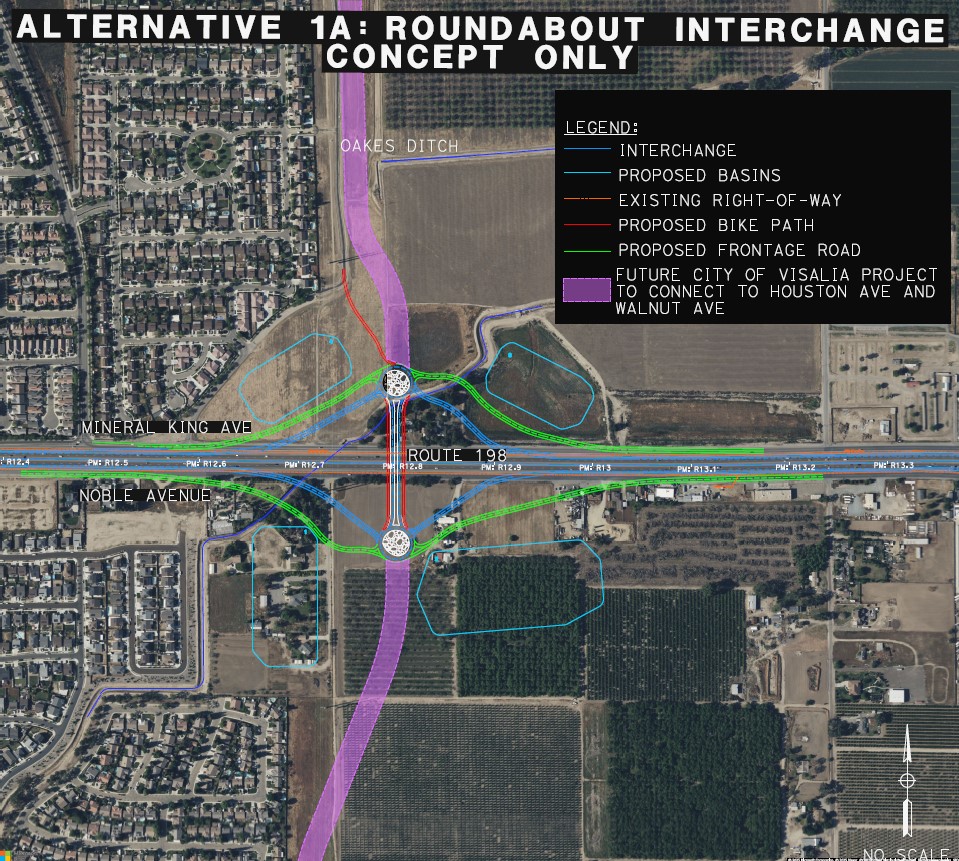 Aerial of alternative 1a