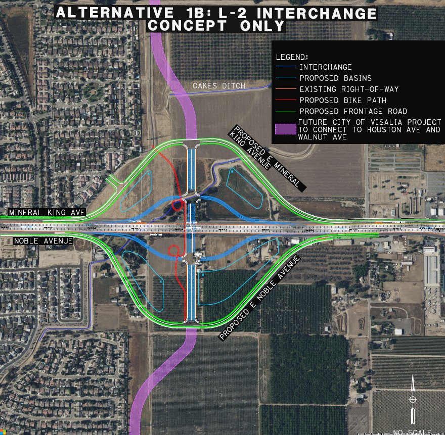 Aerial of alternative 1b