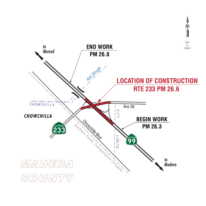 Graphic of project location map.
