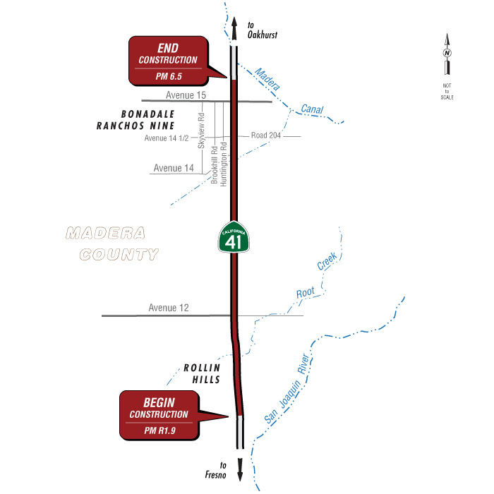 Graphic of project location map