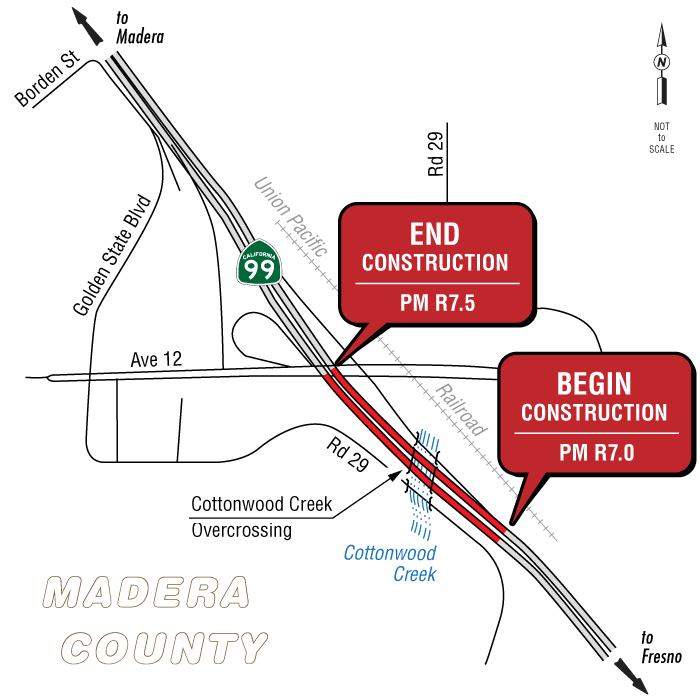 Graphic of project location map