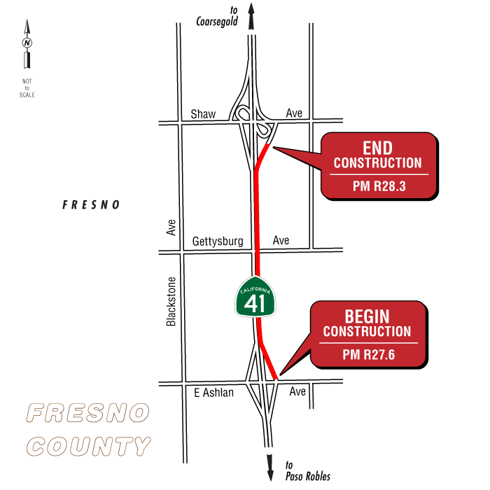 Graphic of project location map