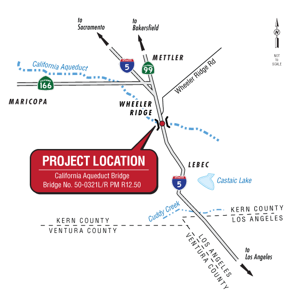 Graphic of project location map