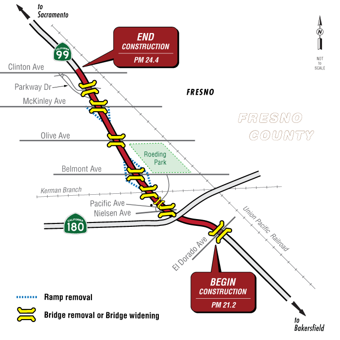 Graphic of project location map