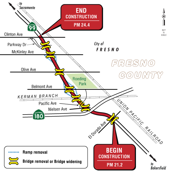 Graphic of project location map