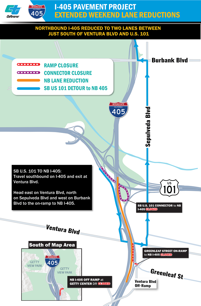 I-405 EWC Map June 5-8