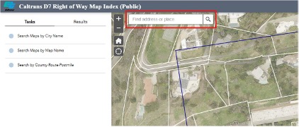 Image showing step 1 of how to use map website