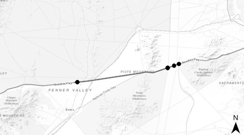 location map of 1l800project