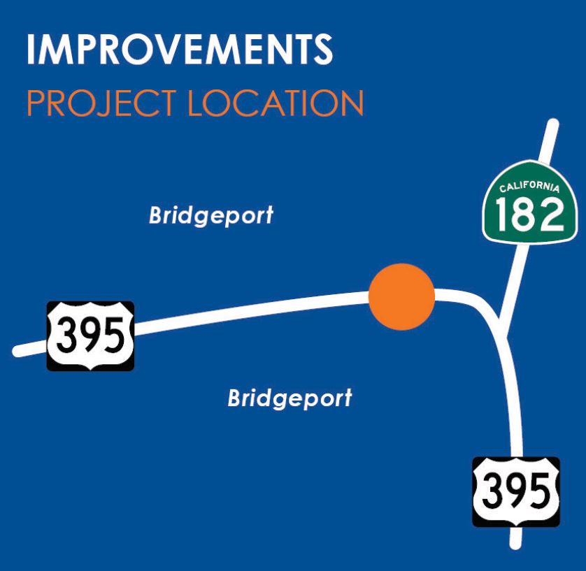 Map of the Bridgeport Banner Project location.
