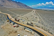 Olancha-Cartago Project - Los Angeles Aqueduct Photographed from Above by Drone