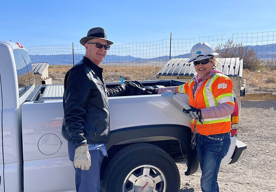 Dump Day at Olancha, CA