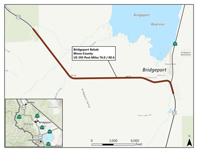 Bridgeport Rehab map