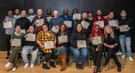 Caltrans Heavy Highway Construction Trades Academy Graduating Class