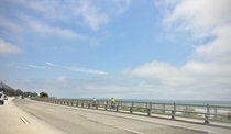 Class IV Bike Separated Bike Path adjacent to US 101 - Ventura, CA