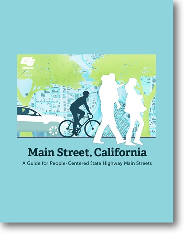 Main Street, California A Guide for People Centered Highway Main Streets cover