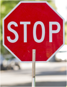 Image of a stop sign