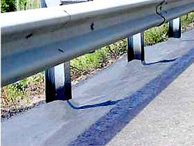 Side view of railing example