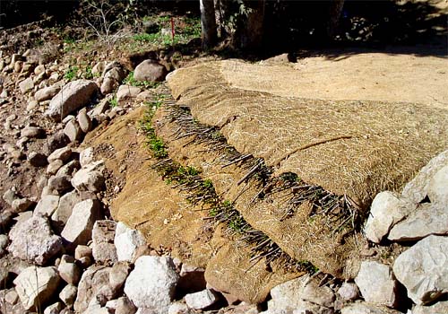 Steep Slope Erosion Control Mat