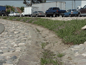 Rock blacket pathway