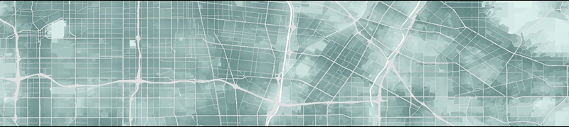 GIS map of pedestrian accessibility data