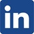 LinkedIn Logo in blue