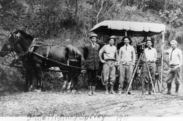 The first California state highway survey - 1911