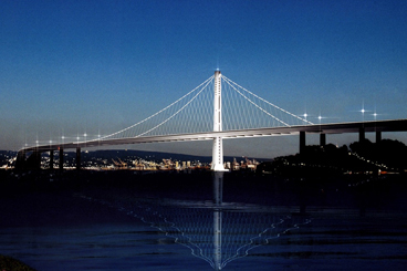 San Francisco–Oakland Bay Bridge self-anchored suspension span contract was awarded in April; 2006