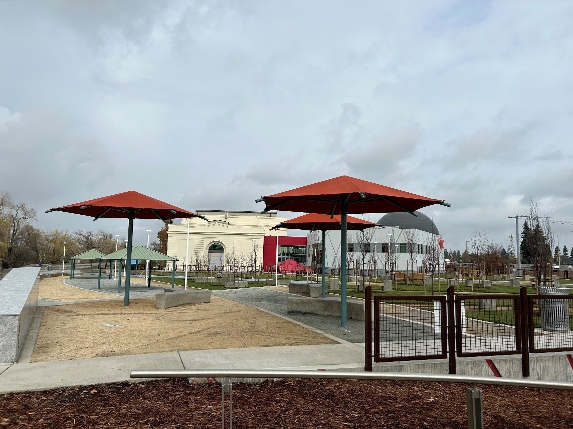 Hanami Line at Robert T. Matsui Park