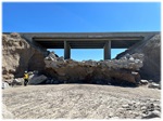 Coso Wash Bridge After Hilary