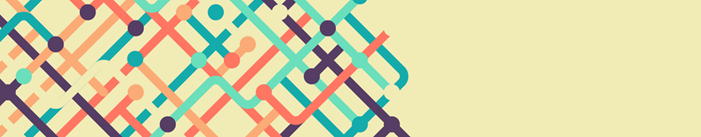 Mile post decorative graphic