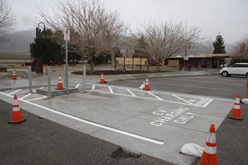 Coso Junction rest area along U.S. Highway 395