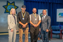 California Medal of Valor Recipients Brian Rubalcava (left) and Jason Lofton (right)