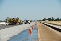 Highway replacement on Interstate 5 near Red Bluff.