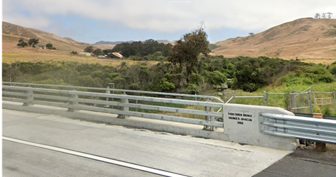 Toro Creek Bridge 1 (05-SLO-001-32.61) 