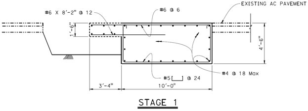 Cross Section of Stage 1
