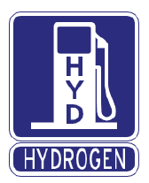 Hydrogen Vehicle Charging Station example sign