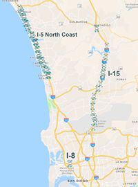 District 11 CAV Project Map