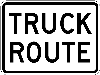 CA Truck Route Image