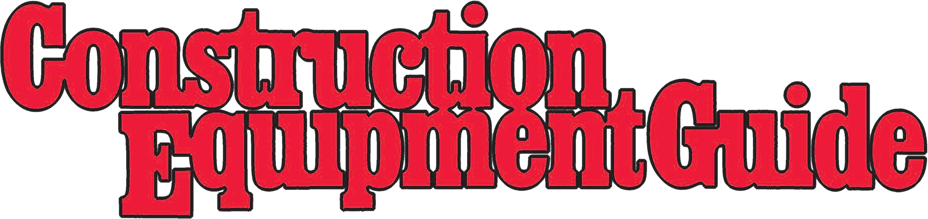 image of construction equipment guides logo